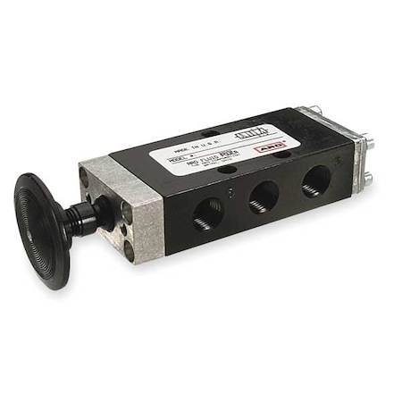 Aro Manual Air Control Valve, 4-Way, 1/4in NPT E212HM