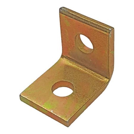 Zoro Select Channel Angle Bracket, Gold V321Y