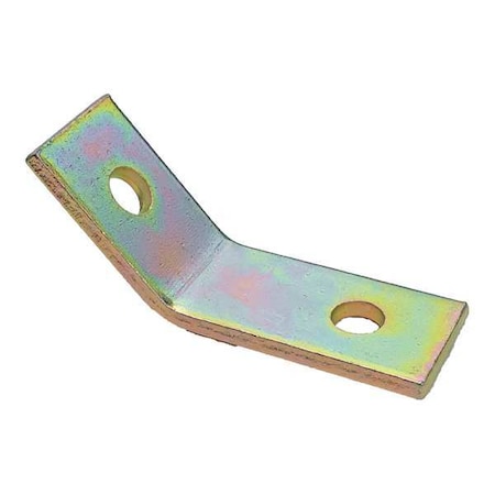 Zoro Select Channel Angle Bracket, Gold V329-45Y