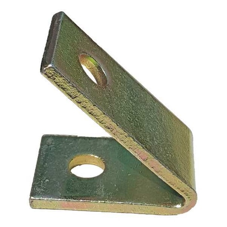 Zoro Select Channel Angle Bracket, Gold V328-45Y