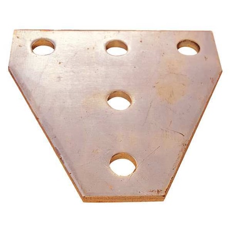 Zoro Select Channel Connecting Plate, Gold V351Y