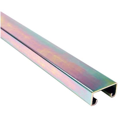Zoro Select Single Channel Strut, Solid, Steel, Zinc-Plated, None Hole Size, Silver FS-500 GD 120.00