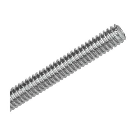 Superstrut Fully Threaded Rod, 3/8"-16, 10 ft, Steel, Gold Galvanized Finish H104 3/8x10
