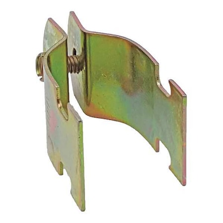 Zoro Select Channel OD Tubing Strap, 1-3/8 In, Gold V100 1-3/8Y