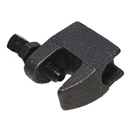 Zoro Select Channel Beam C-Clamp, 1/2 In, Black V620 1/2B