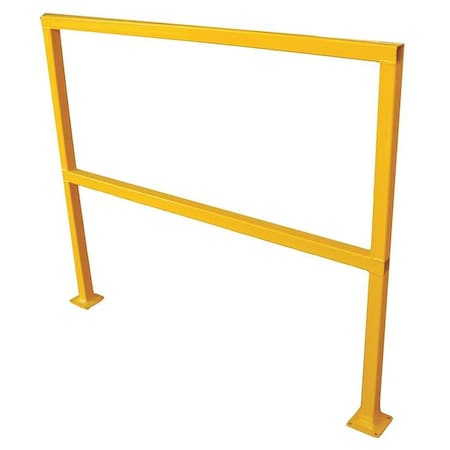 ZORO SELECT Sfty Hand Rail Section, L 96In, H 42-1/8In 2HEK8