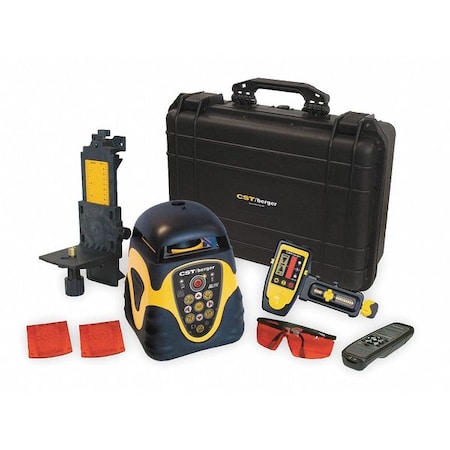 Cst/Berger Rotary Laser Level, Int/Ext, Red, 2800 ft. 57-ALHVPKG