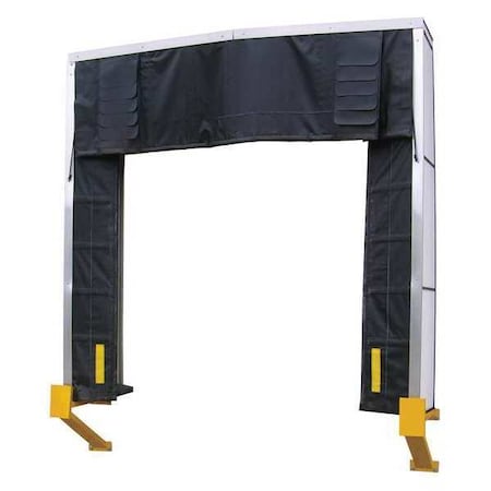 Zoro Select Dock Shelter, 18 In, For 10 Ft Doors D-750-18