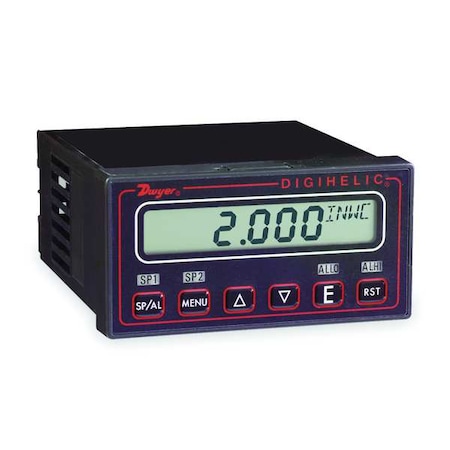 Dwyer Instruments Digital Panel Meter, Pressure DH-007