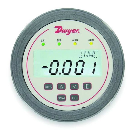 Dwyer Instruments Digital Panel Meter, Pressure DHC-009
