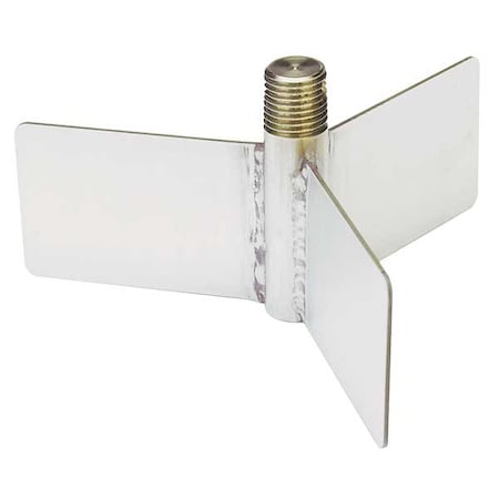 Proximity Carbon steel paddle with full coupling, Minimum bulk density of 30 lb/ cu ft (481kg/ cu m) PDL-2