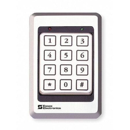 Essex Self Contained Access Control Keypad, 12 Pad 3x4, Stainless SKE-34S