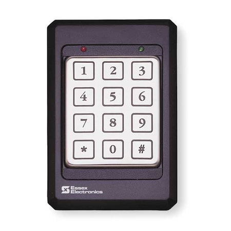 Essex Self Contained Access Control Keypad, 12 Pad 3x4, Black SKE-34K