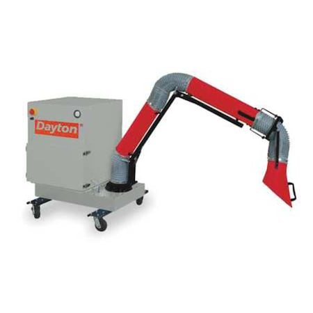 Dayton Industrial Air Cleaner, Air Flow 1000 CFM 2HNT2