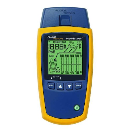 Fluke Networks Cable Tester, Verifier MS2-100/WWG 3084165