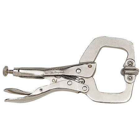 Irwin Locking C-Clamp, 4", 1-5/8Cap, 1-1/4"Throat 4SP