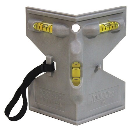 Johnson Level & Tool Post Level, 3 Vials 175
