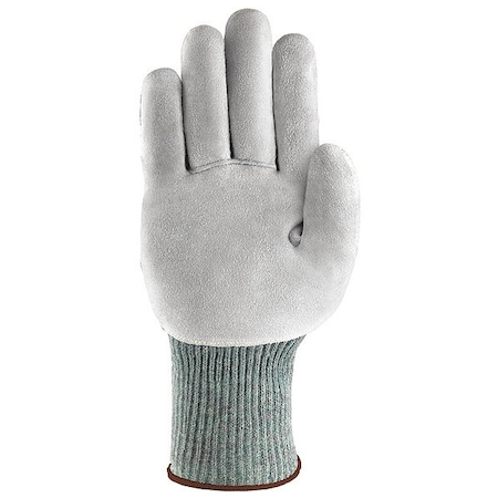 Ansell Activarmr Cut-Resistant Gloves, A5 Cut Level, Goatskin Leather Palm, Large (Size 9), 1 Pair 70-765