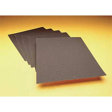 3M Emery Cloth, 11x9 In, Crs, Emery, PK250 02433