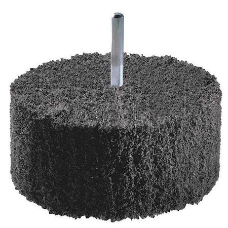 Scotch-Brite Convolute Wheel, Multi-Finish, 12x2x5, CRS 61500051760