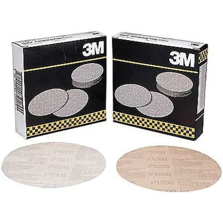 3M PSA Sanding Disc, Poly, 6in, P600G, PK400 60010021081