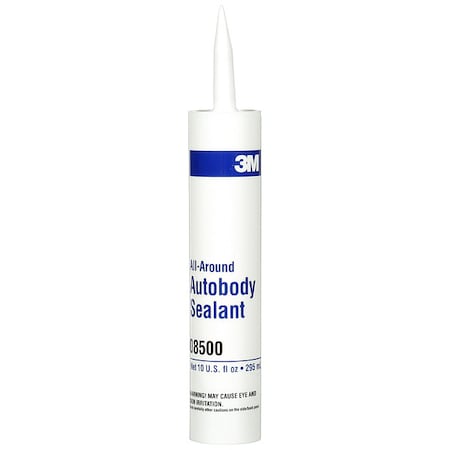 3M Sealant, 12.8 fl oz, Cartridge, White, Water Base, All Around Autobody 08500