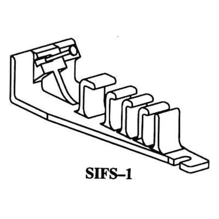 3M Furring Strip Cable Stacker, White, PK250 SIFS-1