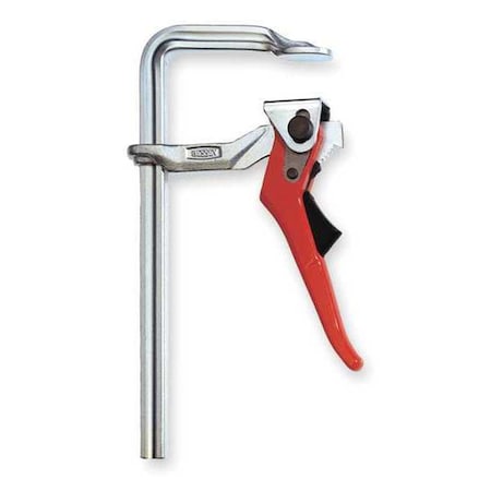 BESSEY 12 in Bar Clamp, Steel Handle and 5 1/2 in Throat Depth LC12