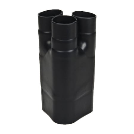 3M Adhesive Lined Heat Shrink Boot, Not Applicable I.D. Shrink Ratio, 1.2 in I.D. Before Shrinking HDBB-320-1-250