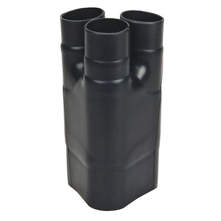 3M Adhesive Lined Heat Shrink Boot, Not Applicable I.D. Shrink Ratio, 3.2 in I.D. Before Shrinking HDBB-340-1-250