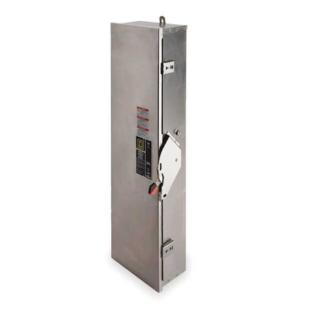 Square D Circuit Breaker Enclosure, LAL, Q4L, LHL, 3 Spaces, 400A, Main Circuit Breaker LA400DS