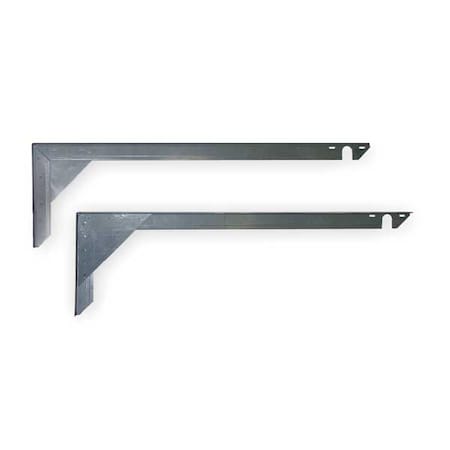 FOSTORIA Wall Mounting Bracket, Vertical Surface VMB-41-SS