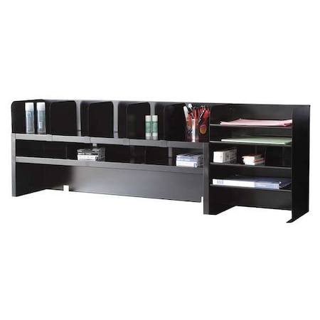 Zoro Select Desktop Organizer, 58-1/4 In W, 15 Comp 2KEJ9