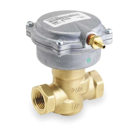 Siemens Valve And Actuator, Pneumatic, Pipe 1/2 In 257-02041
