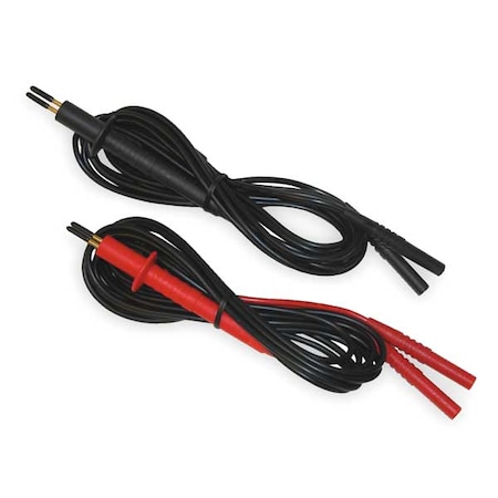 Aemc Instruments Kelvin Probe Set, Four Lead, 1 Amp 2118.73