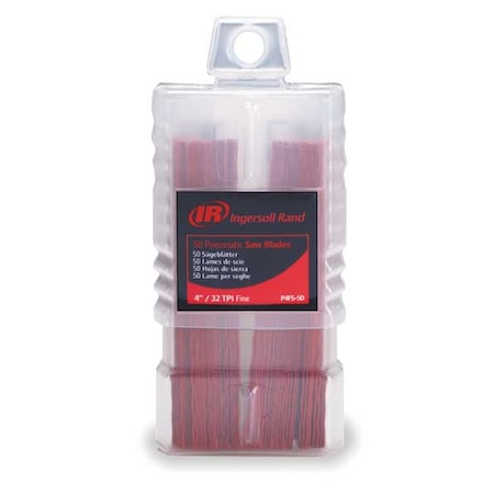 Ingersoll-Rand 4 in L x 32 TPI Reciprocating Saw Blade, 50 PK P4FS-50