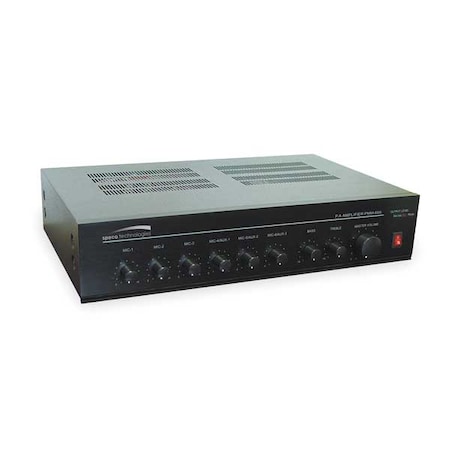 Speco Technologies Amplifier, 120W, Mixer PMM120A
