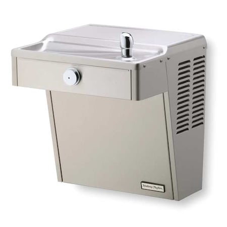 Halsey Taylor On-Wall Single Drinking Fountain, 1 Level, 18 5/8 in D, 19 9/16 in H, 18 1/4 in W 8250080083