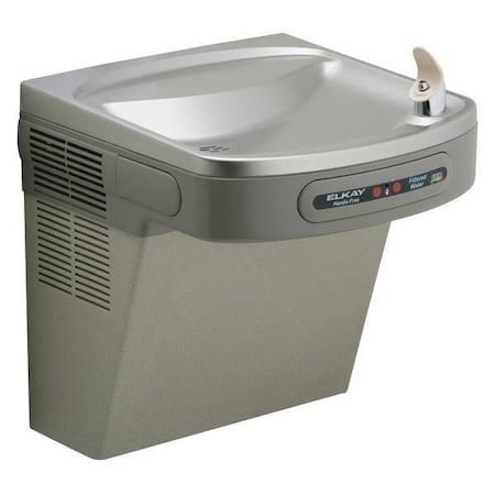 Elkay On-Wall Single Drinking Fountain, 1 Level, 19 in D, 19 13/16 in H, 18 3/8 in W LZO8L