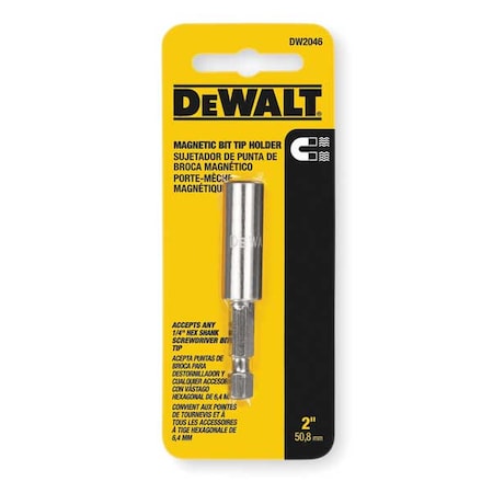 DEWALT 2" Magnetic Bit Tip Holder DW2046