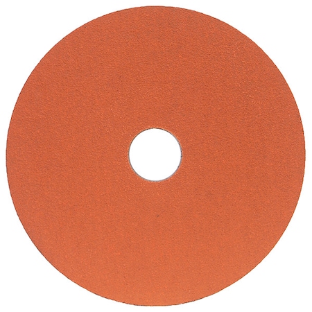Norton Abrasives Fiber Disc, 5x7/8, 24G, PK25 69957398005