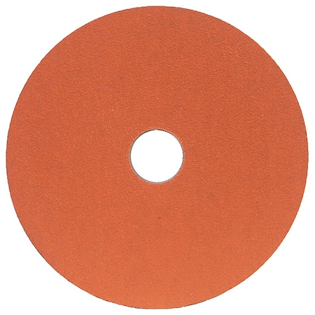 Norton Abrasives Fiber Disc, 7x7/8, 24G, PK25 69957398010
