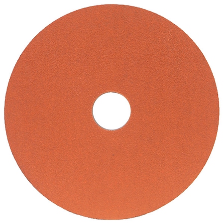 Norton Abrasives Fiber Disc, 5x7/8, 36G, PK25 69957398006