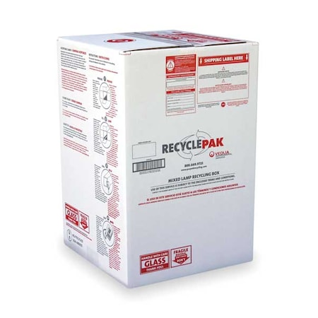 RECYCLEPAK Veolia Lamp Recycling Kit, 25"x16"x16" SUPPLY-126