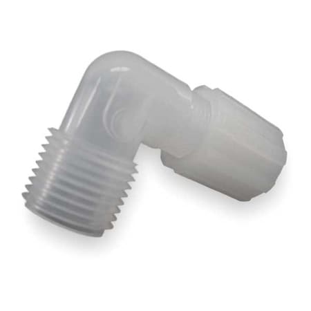Parker Elbow, PFA, MNPT 3/8 in, Tube 1/2 in FAME-86