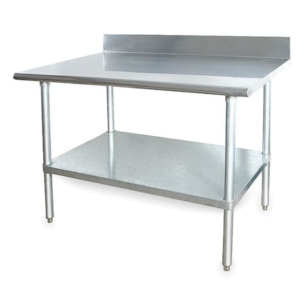 Zoro Select Fixed Work Table, SS, 72" W, 30" D 2KRD7