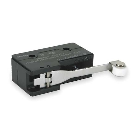 Omron Snap Action Switch, Hinge Roller, Lever Actuator, DPDT, 10 A at 240 V AC Contact Rating DZ-10GV2-1B
