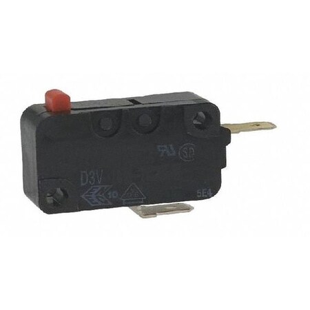 Omron Miniature Snap Action Switch, Pin, Plunger Actuator, 1NC, 21A @ 240V AC Contact Rating D3V-21G-2C4A-K