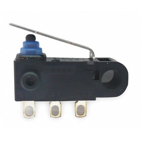 Omron Miniature Sealed Snap Action Switch, Leaf, Lever Actuator, SPDT D2HW-C261H