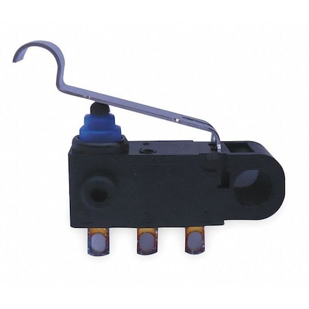 Omron Miniature Sealed Snap Action Switch, Leaf, Lever Actuator, SPDT D2HW-C271H